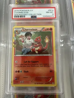 Pokemon 2016 XY Generations Radiant Collection Charmeleon #RC4 PSA 8 - Image 1
