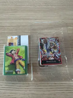 One Piece Starter Deck EX - Gear 5 ST-21 (OPENED) No Pack - Deck And Sleeves. - Image 2
