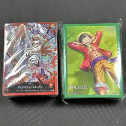 One Piece Starter Deck EX - Gear 5 ST-21 (OPENED) No Pack - Deck And Sleeves. - Image 1