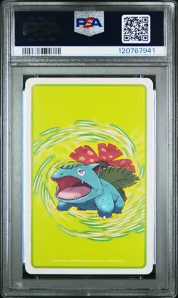 2004 POKEMON LEAFGREEN VERSION PLAYING CARDS ACE OF DIAMONDS PIKACHU PSA 3 - Image 2