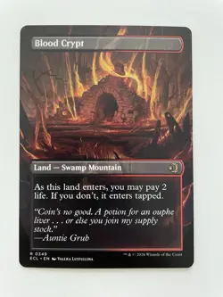 MTG Blood Crypt BORDERLESS 0349 ECL - Image 2