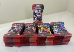 Pokemon TCG - Destined Rivals : Sleeved Booster Packs Lot of 50 Sealed - Image 2