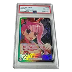 2024 One Piece Wings of The Captain Perona OP06 #021 Alternate Art PSA 10 - Image 1