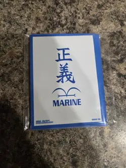One Piece TCG 10x Marine Don!! Sleeves *BRAND NEW* *NEVER PLAYED* *SHIPS NOW* - Image 2