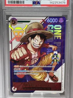 2025 One Piece 3RD ANNIVERSARY TREASURE CAMPAIGN MONKEY D. LUFFY - PSA 10 - Image 5