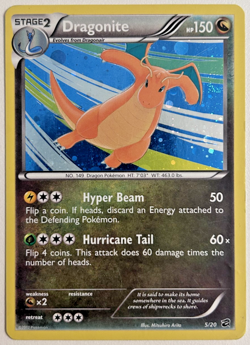 Pokemon TCG Dragonite 5/20 Dragon Vault Cosmos Holo Blister Exclusives Card - MP - Image 1