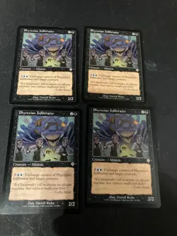 Phyrexian Infiltrator - MTG Invasion -4 Card Playset - Image 1