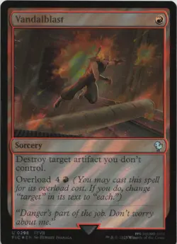 Vandalblast (Surge Foil) - FOIL - U Commander: FINAL FANTASY 298 - MTG - Image 1