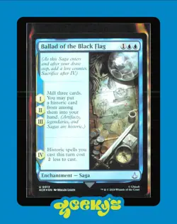 Ballad of the Black Flag 0013 Foil Assassin’s Creed Universes Beyond MTG S2084* - Image 1