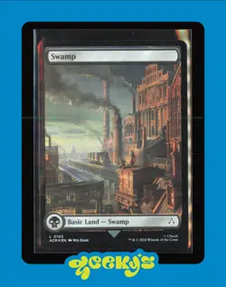 MTG NM Foil Swamp () 106 L Universes Beyond: Assassin's Creed - Image 1