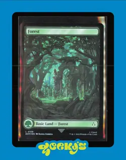 Forest (0109) Universes Beyond: Assassin's Creed Regular Magic The Gathering - Image 1