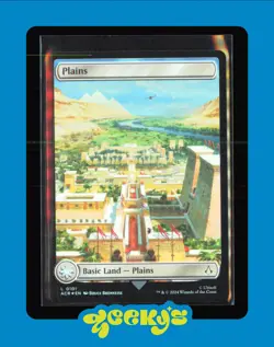 Plains (0101) Universes Beyond: Assassin's Creed Regular Magic The Gathering - Image 1