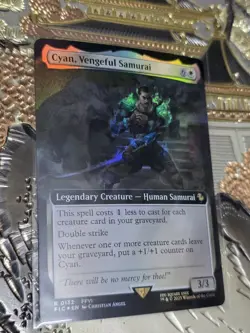 Cyan, Vengeful Samurai (Extended Art) R Commander: FINAL FANTASY 132 NM - Image 1