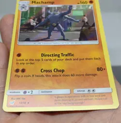 Pokemon Card - Detective Pikachu 13/18 - MACHAMP (holo-foil) LP - FREE SHIPPING - Image 4
