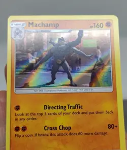 Pokemon Card - Detective Pikachu 13/18 - MACHAMP (holo-foil) LP - FREE SHIPPING - Image 5