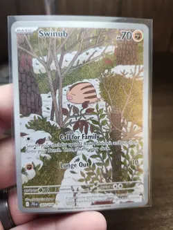 Swinub 165/159 Journey Together Illustration Rare Pokemon TCG Near Mint - Image 1