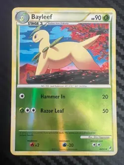 Pokemon TCG Call Of Legends Bayleef 40/95 Reverse Holo LP - Image 1