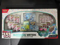 Pokemon Blooming Waters Premium Collection Scarlet & Violet 151 (New & Sealed) - Image 1