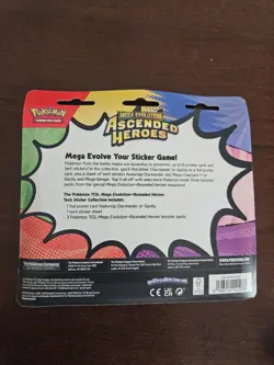 Pokemon TCG: Mega Evolution Ascended Heroes Tech Sticker Collection - Gastly - Image 2