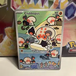Pokemon TCG Clobbopus 207/191 Surging Sparks Illustration Rare - Image 1