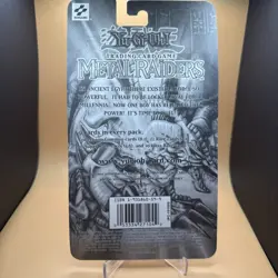 Yu-Gi-Oh Metal Raiders Blister Booster Pack Sealed Konami Square Logo Yugioh - Image 2