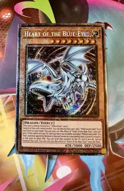 Yugioh Heart of the Blue-Eyes MP25-EN013 1st Edition Starlight Rare NM - Image 1