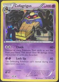 Cofagrigus - (Cracked Ice Holo) 052/108 Deck Exclusives - Pokemon Card - Image 1