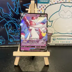 Pokemon TCG Dark Sylveon v SWSH134 Black Star Promo Card Celebrations - NM - Image 1