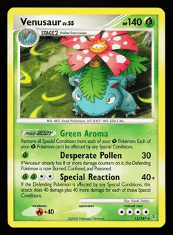 Venusaur 13/147 Rare Non-Holo Supreme Victors Pokemon Card - Image 1