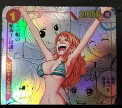 One Piece Card The Best Nami Manga ALT ART OP01-016 R - Image 3