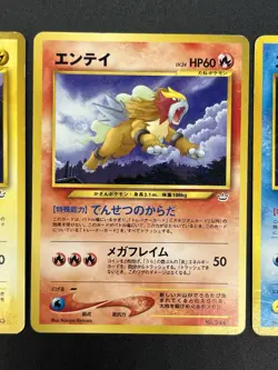 [No Import Duty (US)] Entei Raikou Suicune Premium File 3 Promo Pokemon Card - Image 4