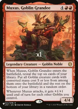 MTG The List PLIST Muxus, Goblin Grandee MINT - Image 1
