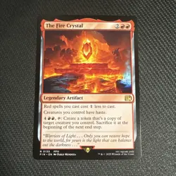 The Fire Crystal ✅ Final Fantasy ✅ Magic The Gathering (mtg) - Image 1