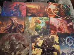 Final Fantasy Art Series Lot x9 - 38, 29, 28, 18, 13, 10, 8, 3, 2/53 - Image 1