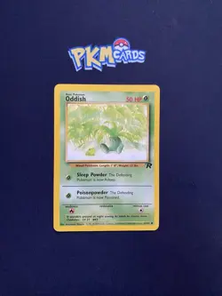 Pokemon TCG Oddish Team Rocket 63/82 Regular MP. - Image 1