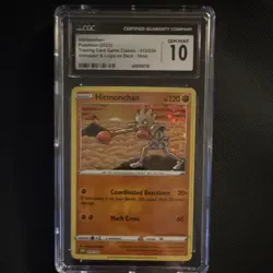 Pokemon TCG Hitmonchan 012/034 Classic Holo CGC 10 English (2023) - Image 1