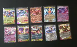 Pokemon Phantasmal Flames Complete Set of EX Double Rare ⭐⭐ 10 Card Lot All NM - Image 1