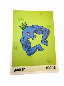 Godish (Oddish) #43 - Gen 1 Pookiemoot Fan Art - Pokemon - Image 1