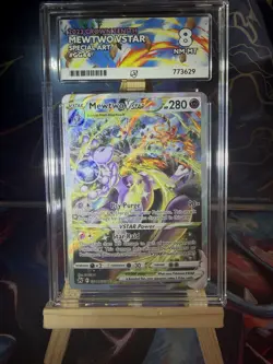 Pokemon TCG Mewtwo VSTAR GG44/GG70 Crown Zenith Galarian Gallery ACE 8 - Image 1