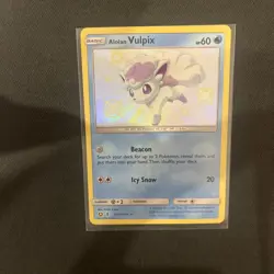 Vulpix Sv8/Sv94 Hidden Fates: Shiny Vault Holo Near Mint Pokemon TCG - Image 1