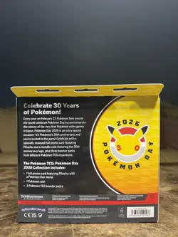 2025 POK Pokemon Day Collection Box 30th Anniversary Promo x2 - Image 4