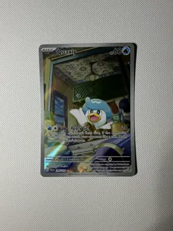 Pokemon Quaxly Quaxwell Quaquaval EX Holo Lot Paldea Evolved TCG 2023 - Image 3