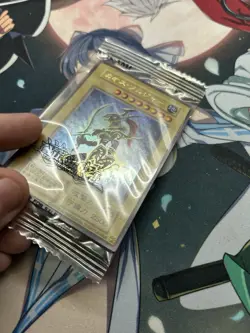 Yugioh Black Luster Soldier Sweepstakes Normal Ultra Rare - Small Damage - Image 4