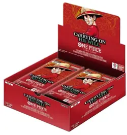 One Piece TCG OP-13 Booster Box Carrying On His Will English Factory Sealed - Image 1