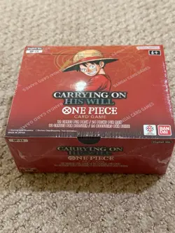 One Piece TCG OP-13 Booster Box Carrying On His Will English Factory Sealed - Image 3