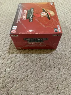 One Piece TCG OP-13 Booster Box Carrying On His Will English Factory Sealed - Image 4