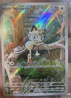 Meowth 106/094 Phantasmal Flames English Pokemon Card TCG - Image 1