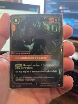 Deadbloom Predator - Riftbound Origins - OGN 161/298 - ENGLISH - FOIL - Image 1