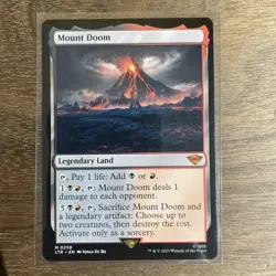 Mount Doom - Universes Beyond: Lord of the Rings: Tales of Middle-Earth (LTR) NM - Image 1