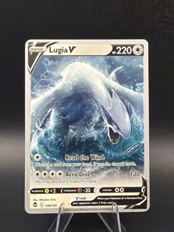 Lugia V 138/195 - 2023 Pokemon World Championships Deck (Gabriel Fernandez) - NM - Image 1